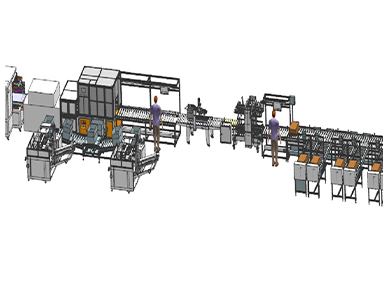 Apple（193）配件tray包装分拣线